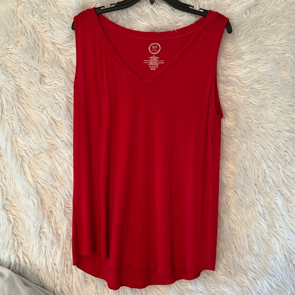 maurice’s red tank